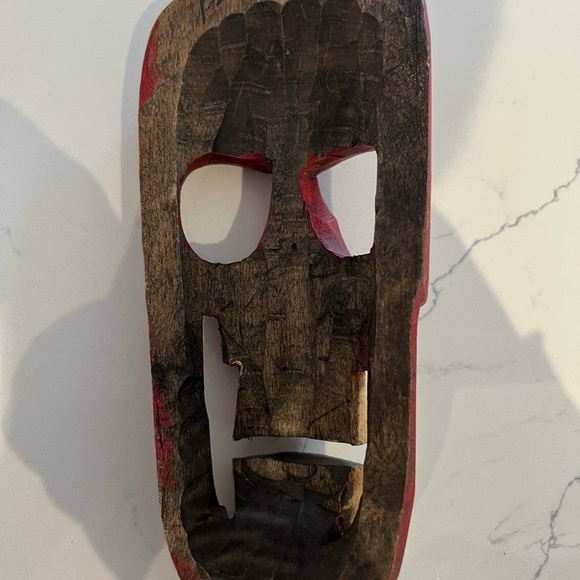 Wood decorative mask - Picture 2 of 2